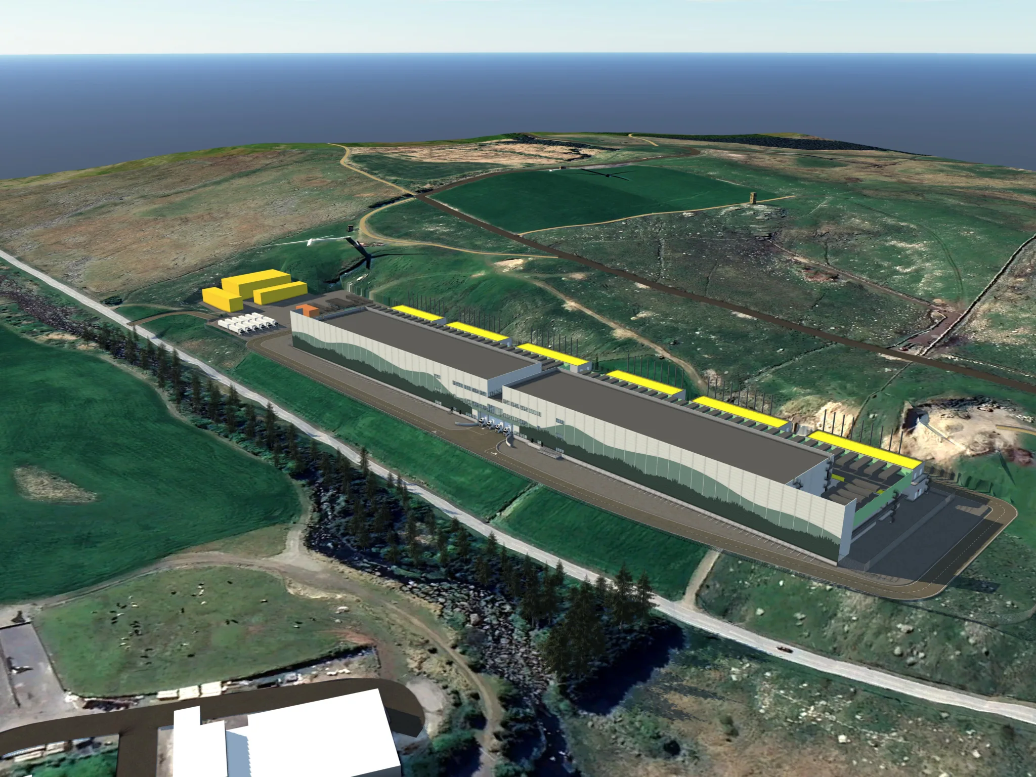 Power to Site – Undheim Datasenter